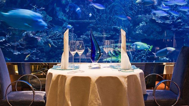 Burj Al Arab Al Mahara Restaurante Al Mahara Menú Burj Al Arab