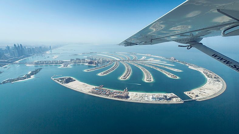 Palm Jumeirah Hidroavión Dubai /Inflight Dubai Learn