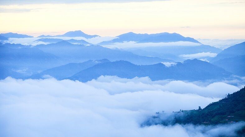 Amanecer en Nagarkot en la cuna del Himalaya - Circuitos turísticos en Nepal