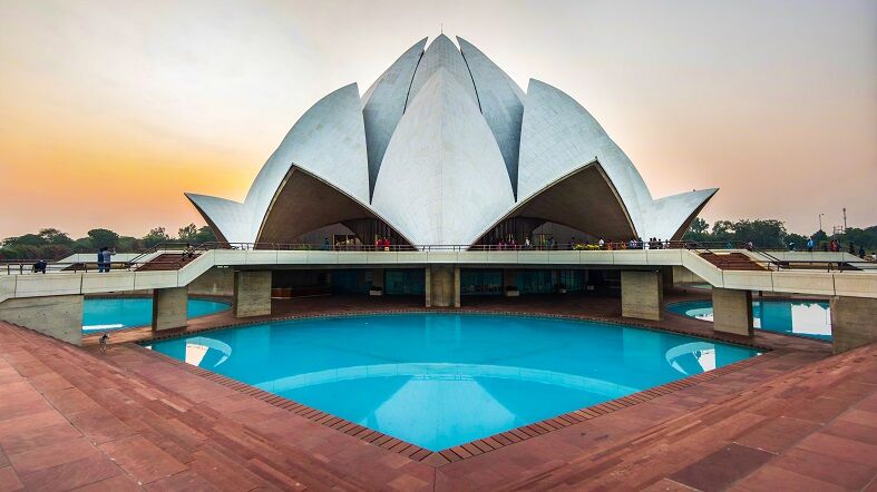 Lotus-Temple-Delhi-Templos-See-Dubai-Tours Lotus Temple Delhi Templos