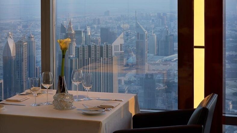 Atmosphere Restaurant - Desayuno - Té en el salón Atmosphere