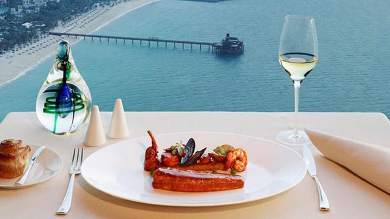 Brunch Burj Al Arab - cena en restaurante Al Muntaha