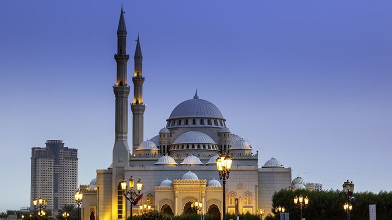 Sharjah Mezquita Al Noor Traslado Sharjah. Sharjah Tour