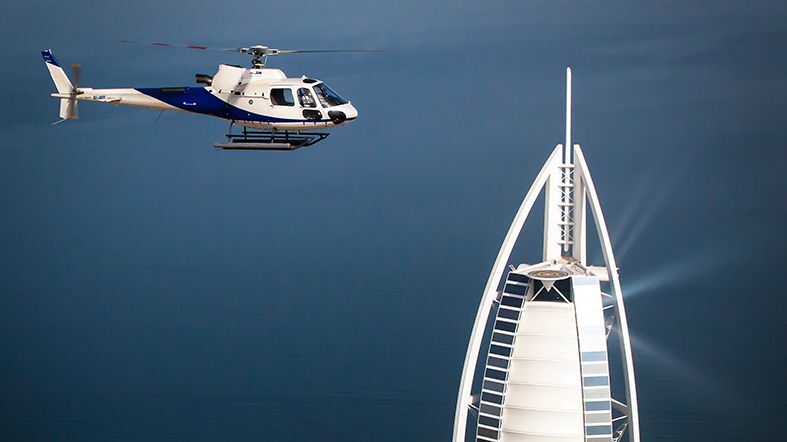 Burj Al Arab Helicóptero Dubai Explorer
